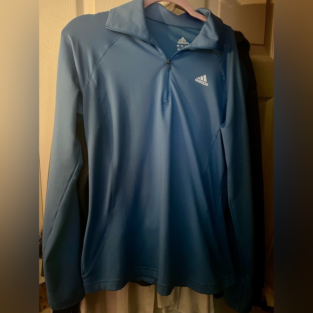 Adidas 1/4 Zip Clima Control Pullover Womens medium